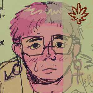 Image. Weed content warning.